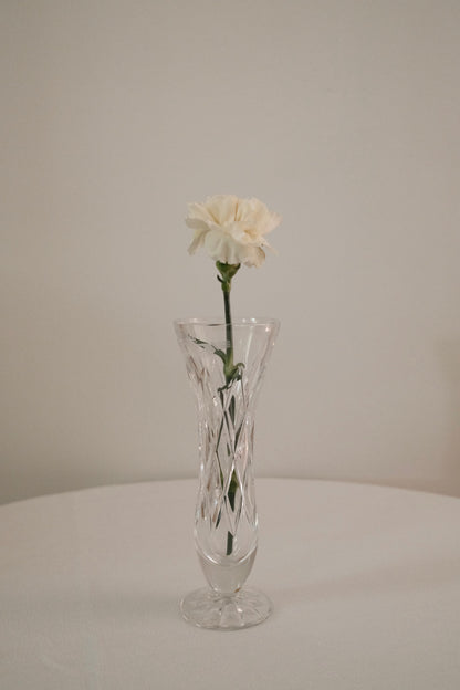 Vintage Crystal Bud Vase