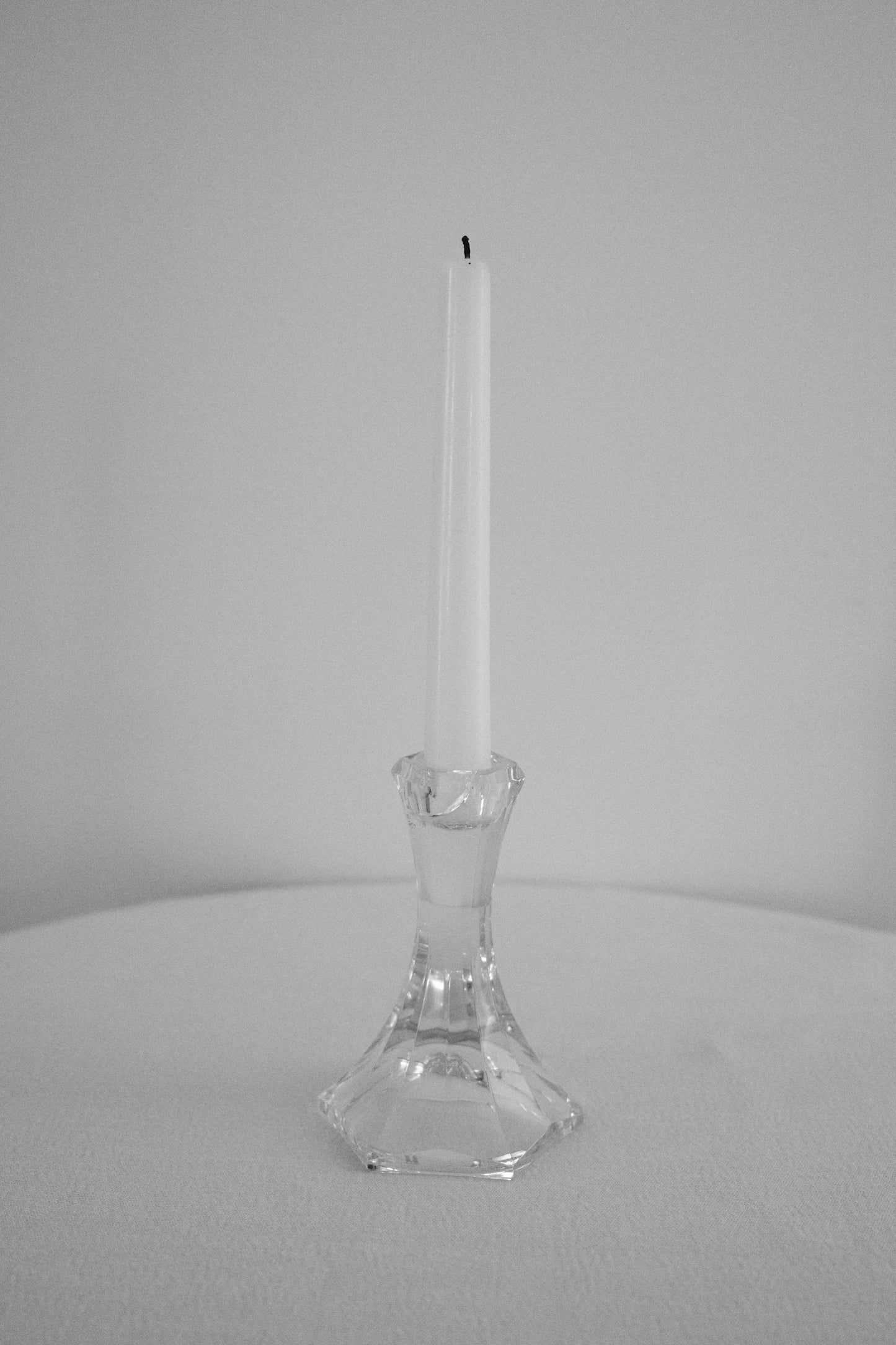 Vintage Crystal Candlestick