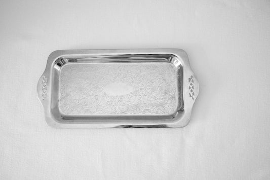 Vintage Silver Small Tray