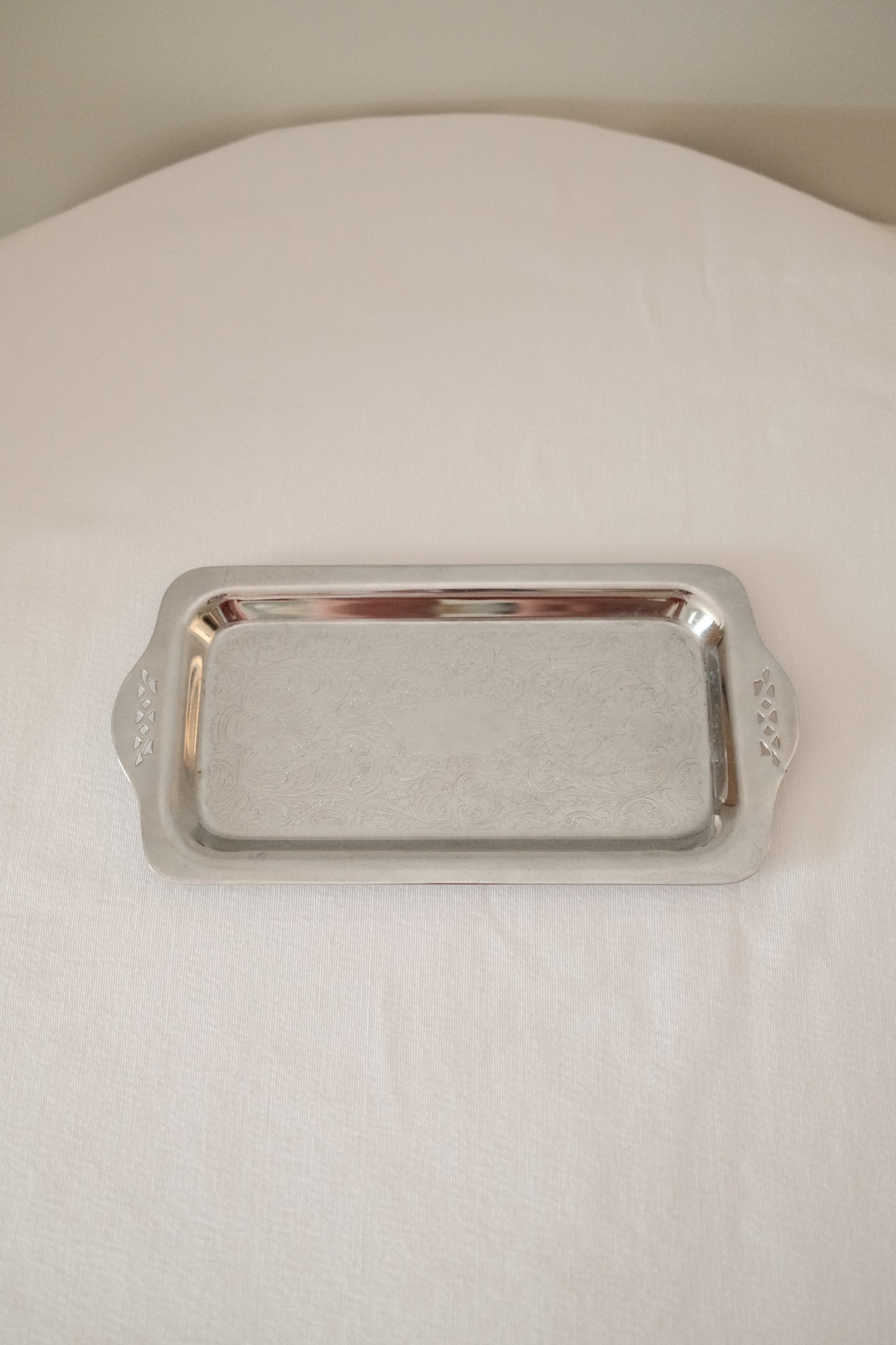 Vintage Silver Small Tray