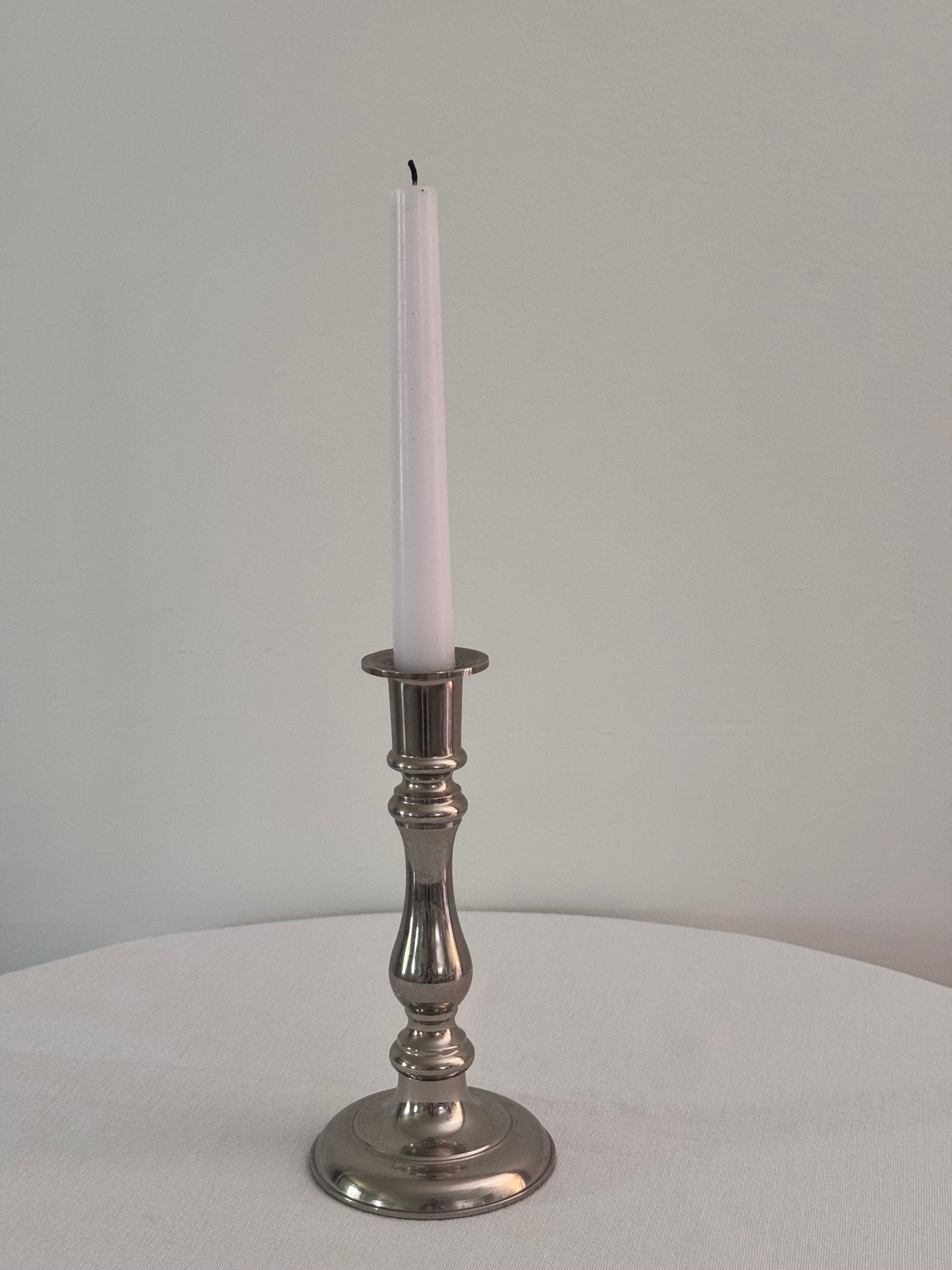 Silver-Plated Candle Holder