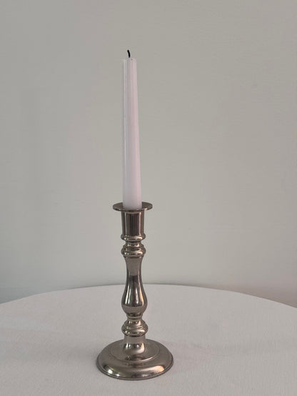 Silver-Plated Candle Holder